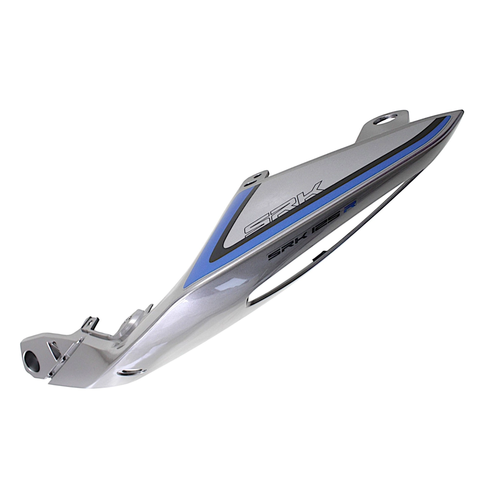 QJ MOTOR SRK 125-R ARKA YAN PANEL SOL MAVİ #RK 53679